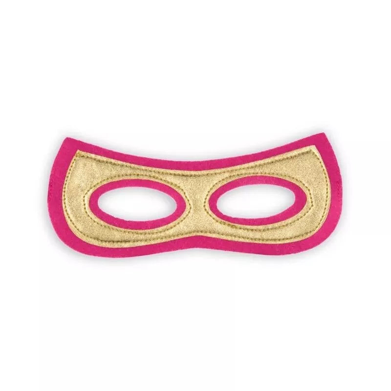 Set de deguisements supergirl cape+masque+ manchettes - Magic Môme