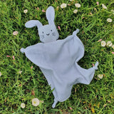 Doudou lapin bio gris GOTS - Magic Môme