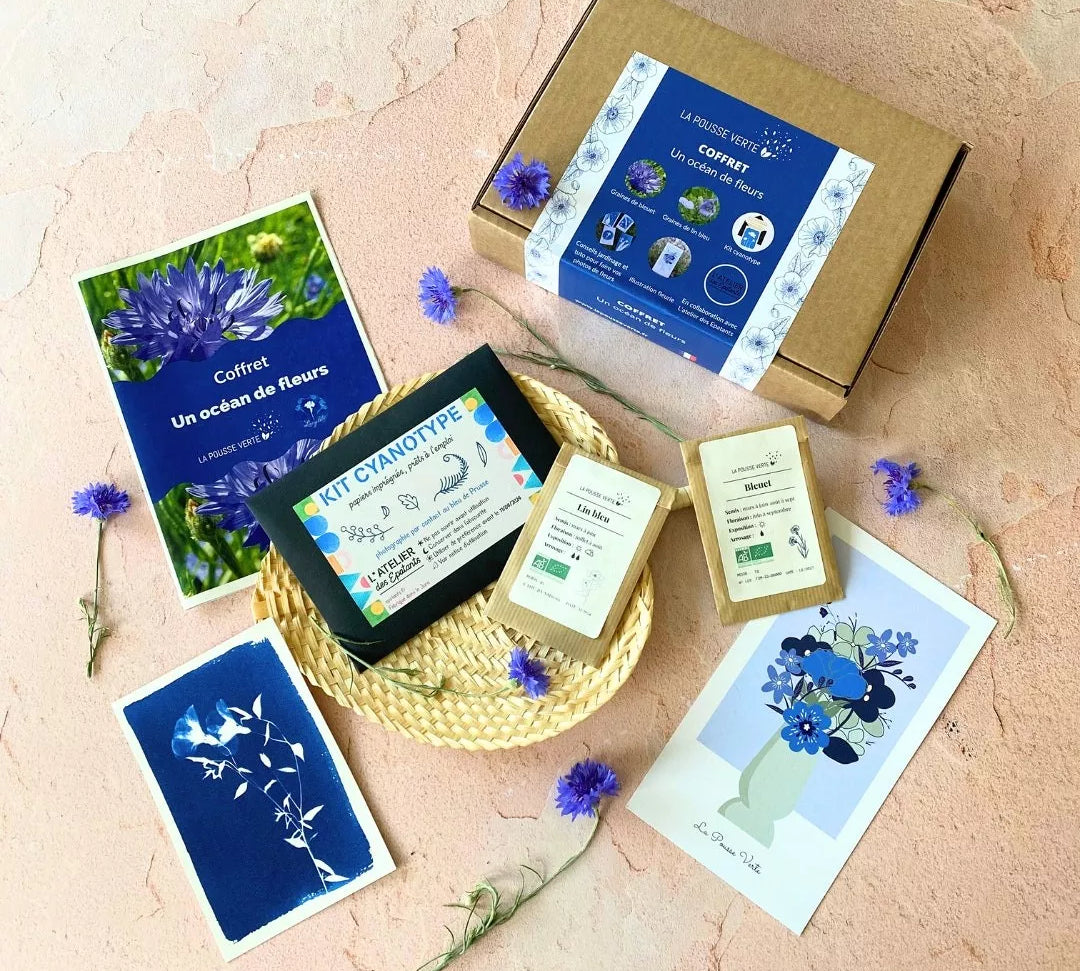 Coffret "Un océan de fleurs " - Magic Môme