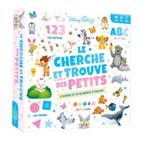 LIVRE - DISNEY BABY - Coffret Le Cherche et Trouve des petits (couleurs, formes, chiffres, lettres)