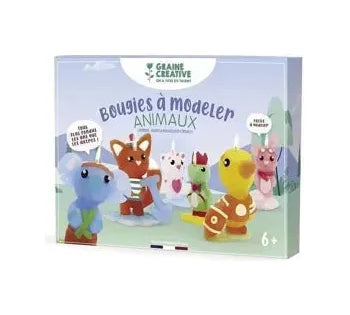 DIY - Bougie a modeler PETITS ANIMAUX - Magic Môme