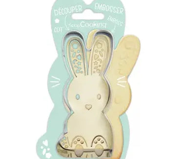 Découpoir + embosseur lapin - Magic Môme